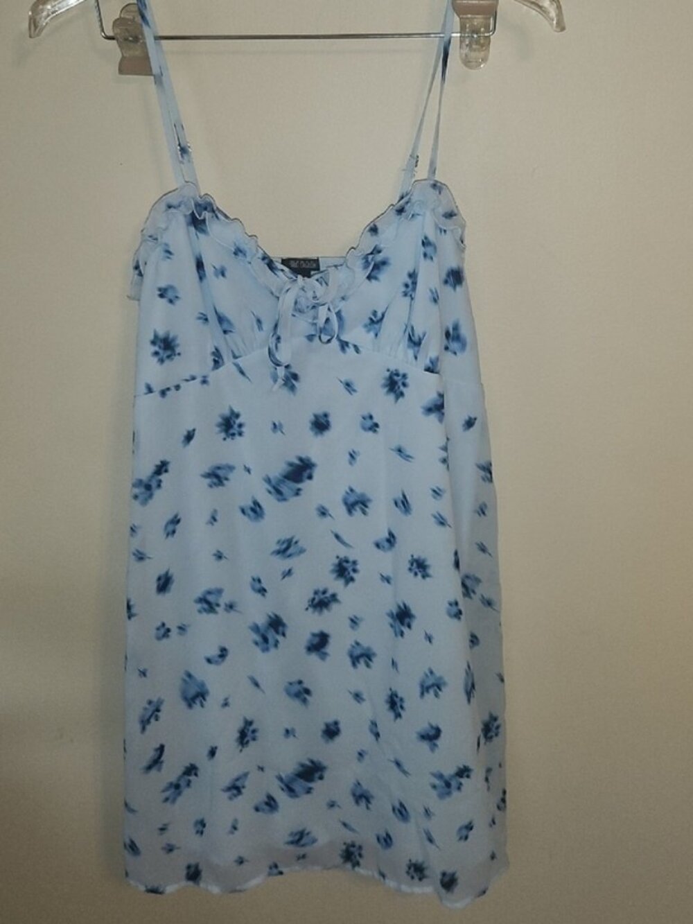 Light Blue Floral Top